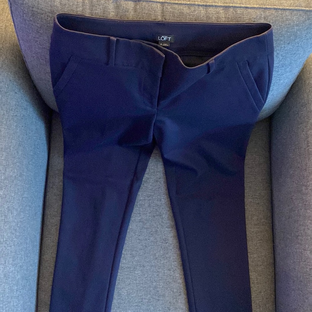 Loft navy dress pant